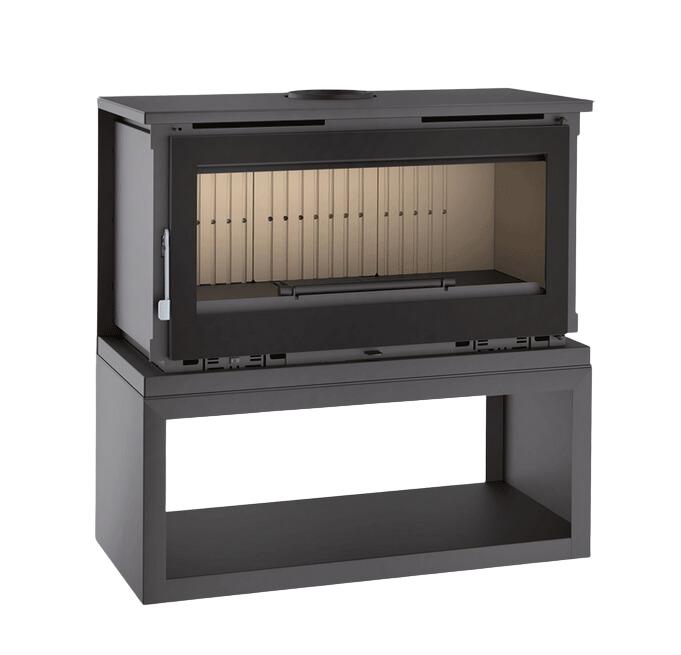 Holzofen anschließbar mit Büchern - FIREMATIC Toronto - S 12,6 kW