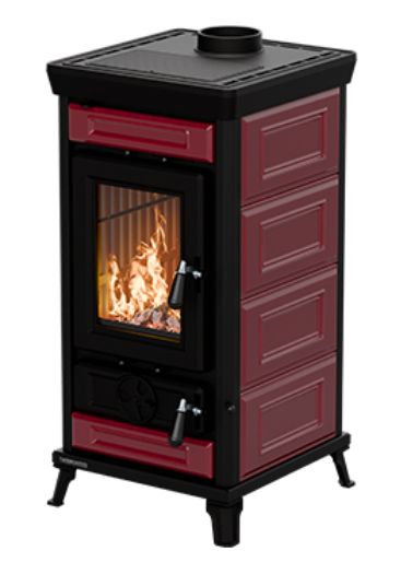 Holzofen aus Keramik - THERMOROSSI Sofia Evo 5 Maiolica 7.3 kW