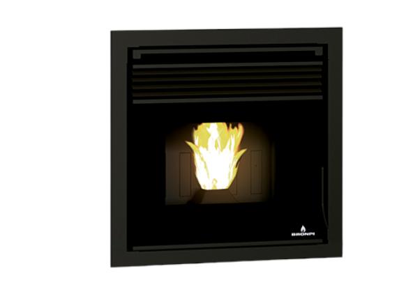 Belüfteter Pelleteinsatz - BRONPI Tavira 6 kW