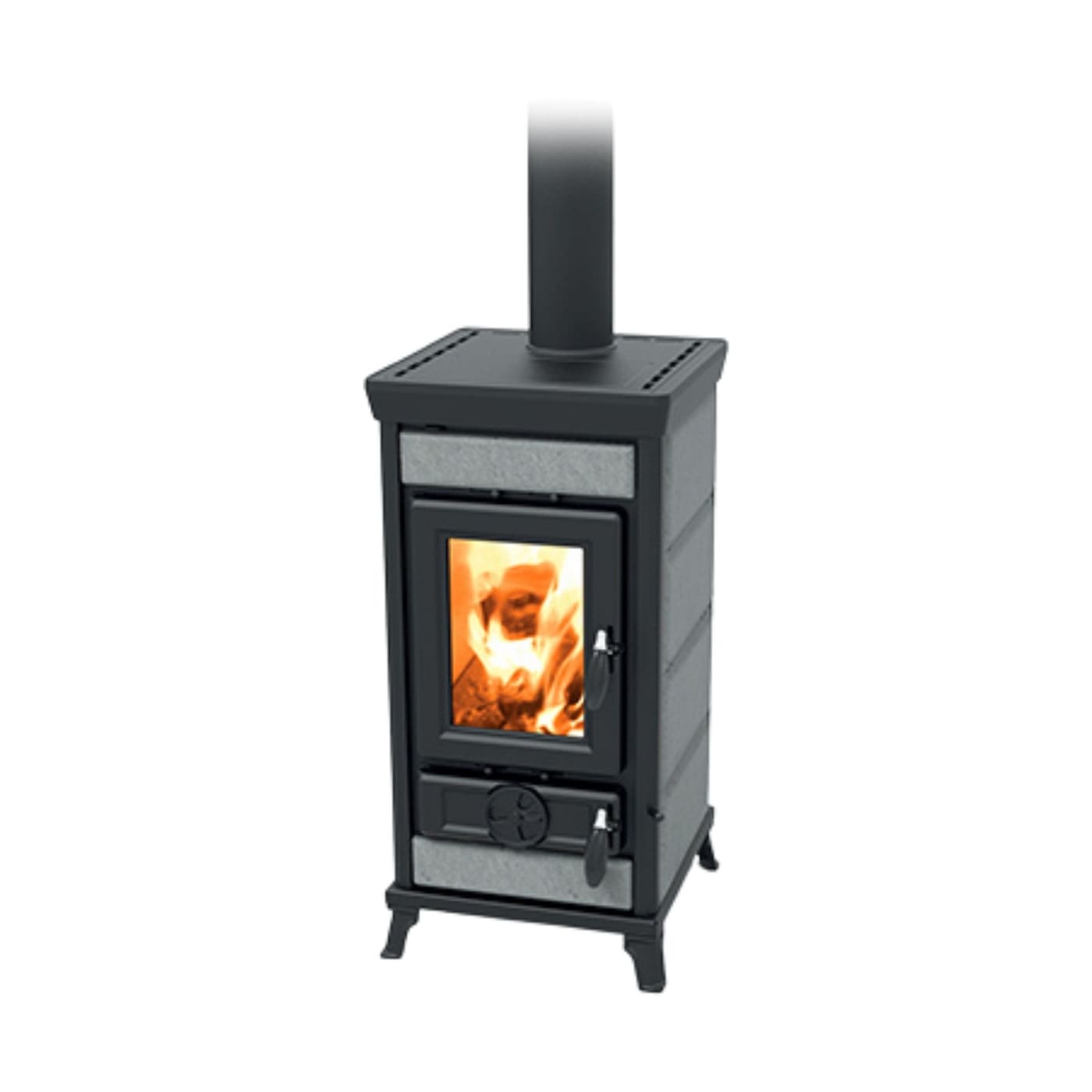 Holzofen en pierre - THERMOROSSI Sofia Evo 6 Stone 7.5 kW