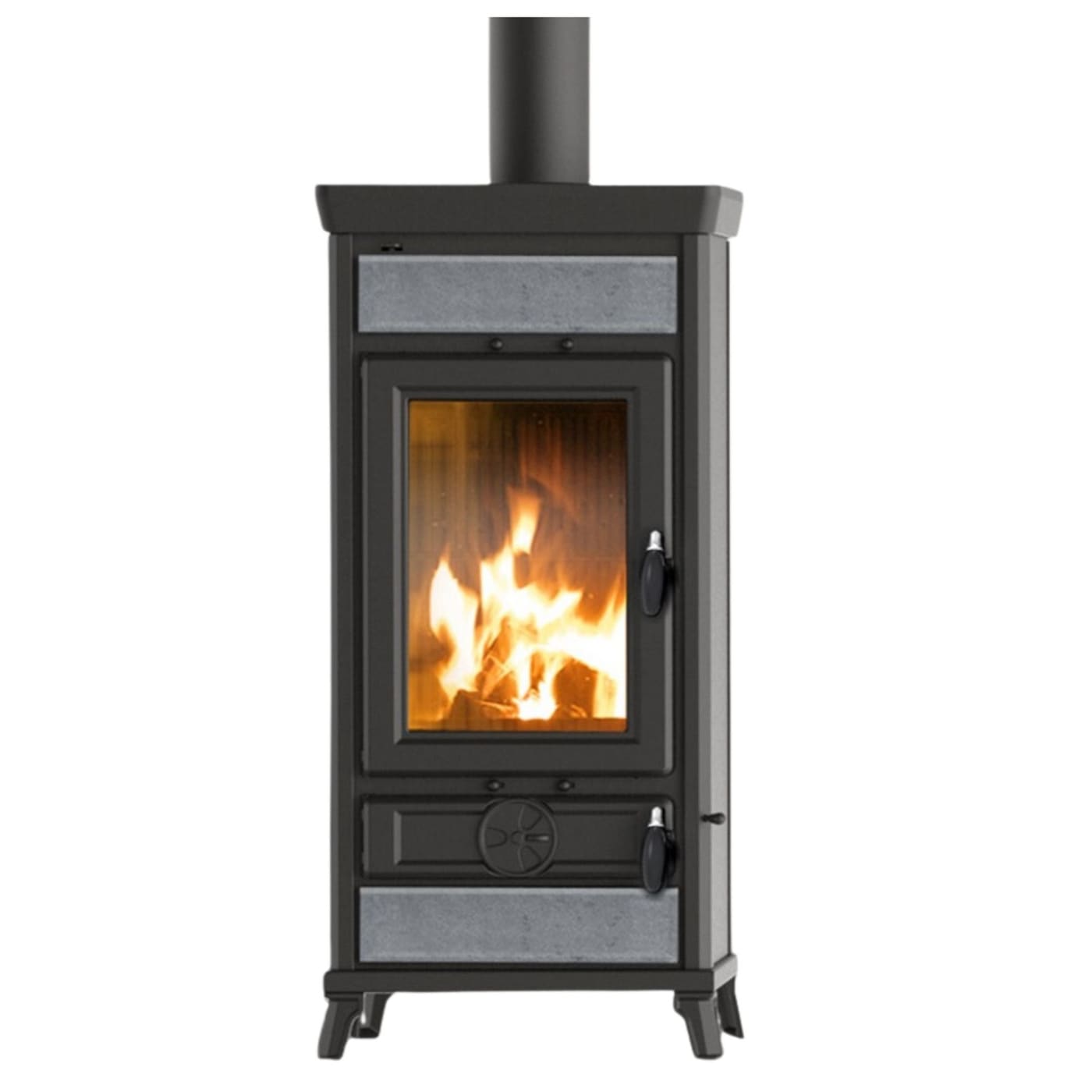 Holzofen en pierre - THERMOROSSI Vittoria Evo6 Stone 12.7 kW