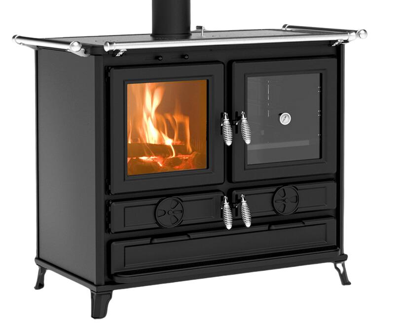 Holz-Küchenherd aus Gusseisen - THERMOROSSI Klara Evo 12,1 kW