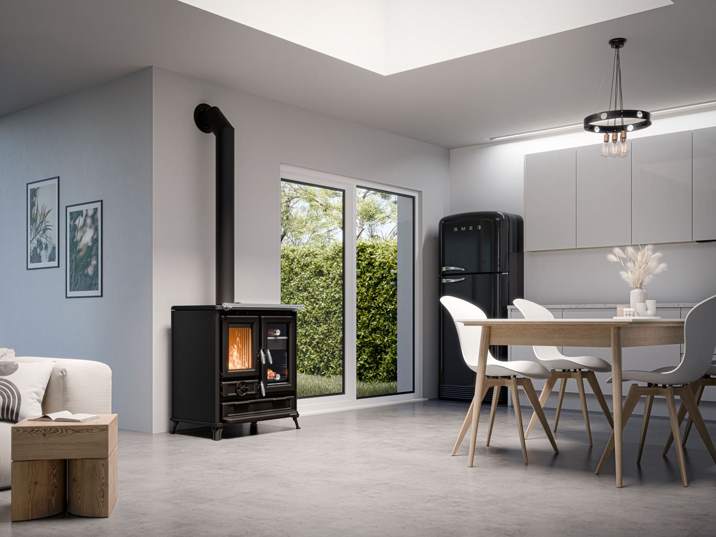 Holz-Küchenherd - THERMOROSSI Klarissa Evo 7,8 kW