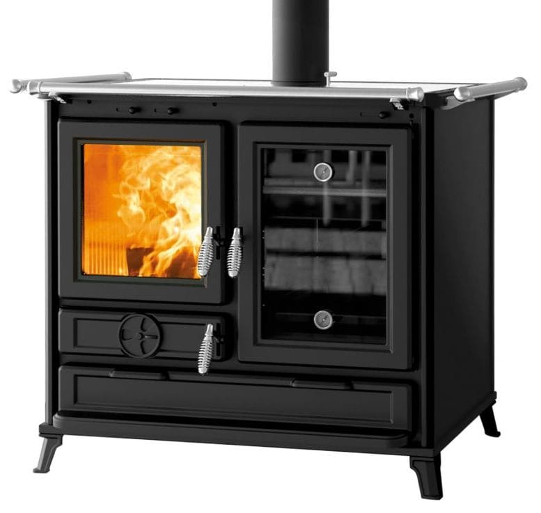 Holz-Küchenherd aus Gusseisen - THERMOROSSI Margot Evo 12,1 kW