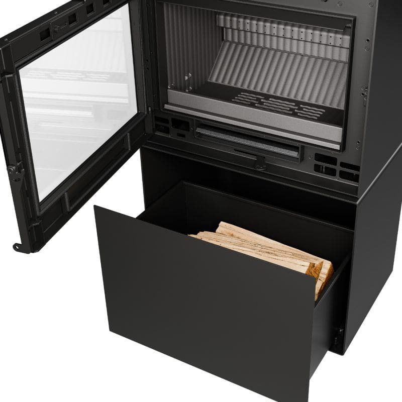 Holzofen design anschließbar - THERMOROSSI Moonlight 10.7 kW