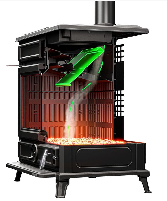 Holzeinsatz Premium - THERMOROSSI Skyline 540 10.7 kW
