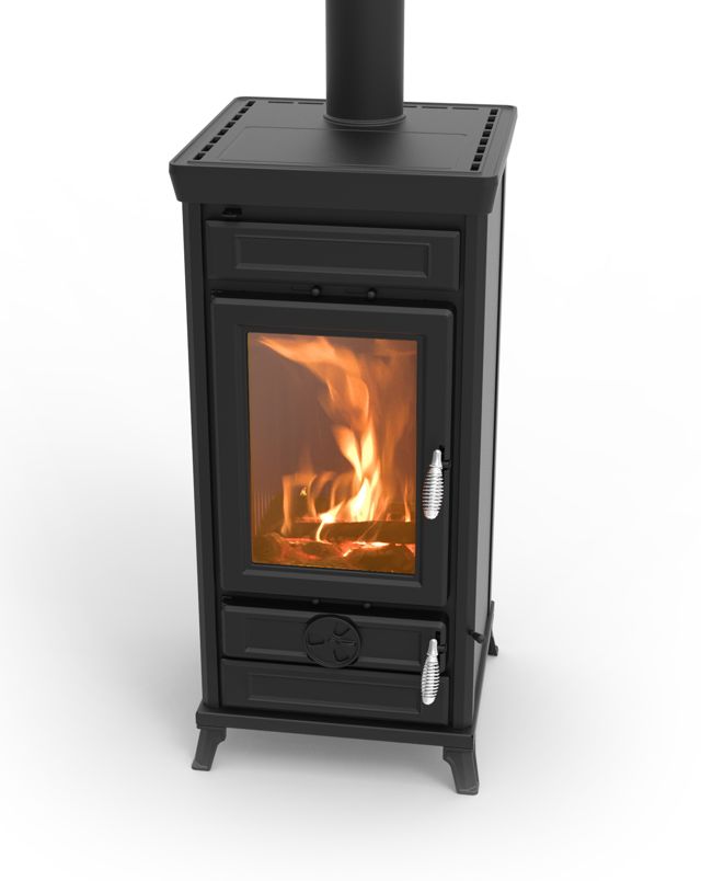 Gusseisen-Holzofen - THERMOROSSI Vittoria Easy 12.7 kW